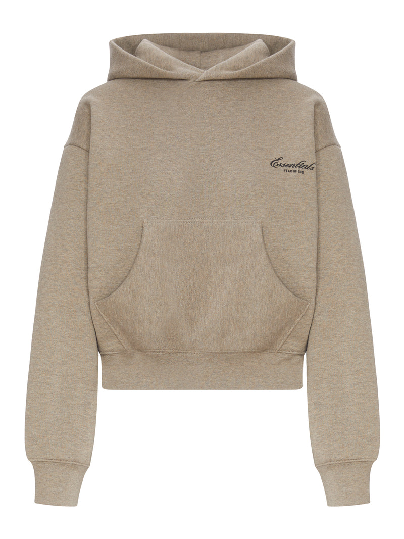 COTTON BLEND HOODIE WITH LOGO