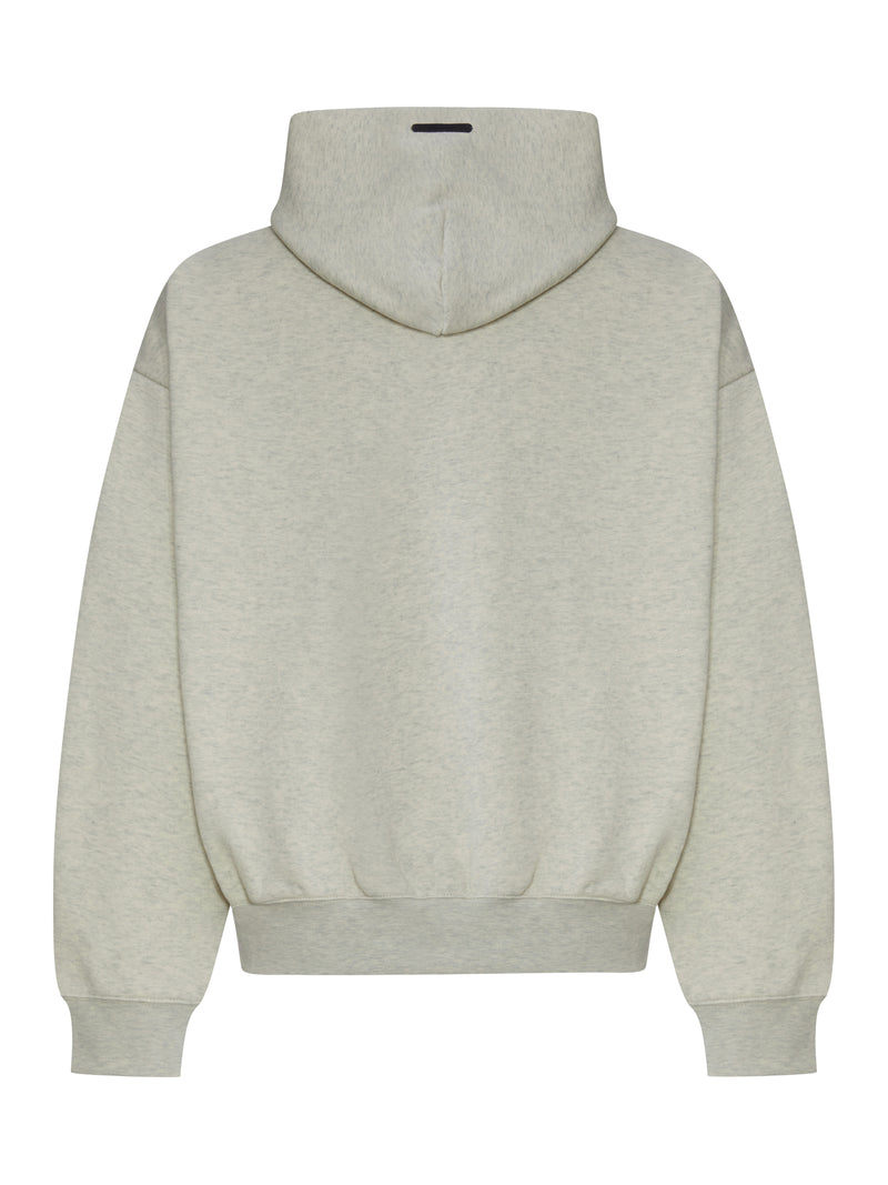 COTTON BLEND HOODIE WITH LOGO
