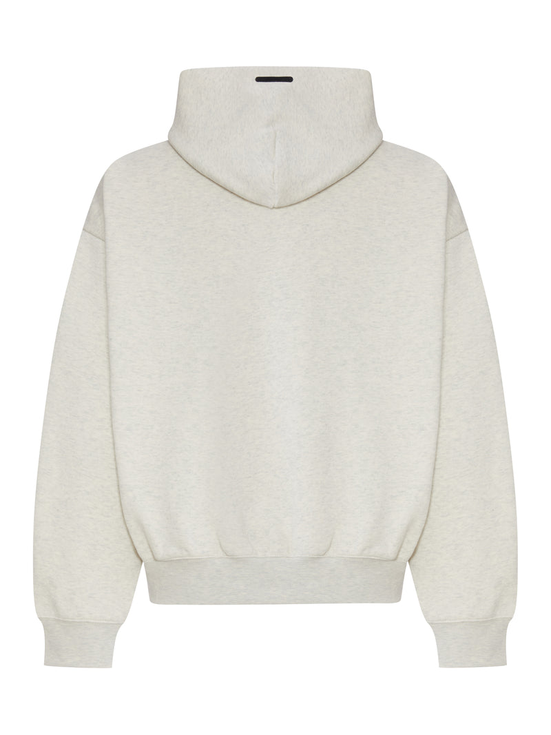 COTTON BLEND HOODIE WITH LOGO