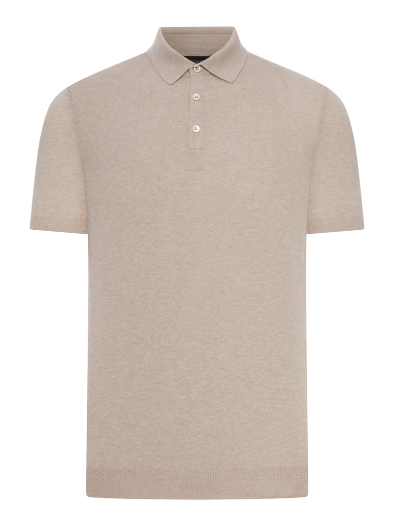 SHORT-SLEEVED COTTON TENNIS POLO