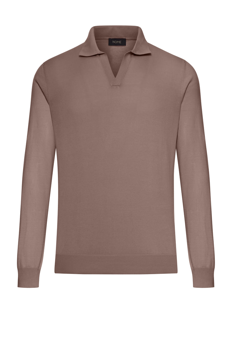 COTTON KNITTED TENNIS POLO