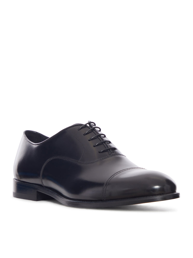 OXFORD LACE-UP IN SHINY LEATHER