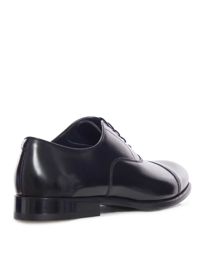 OXFORD LACE-UP IN SHINY LEATHER