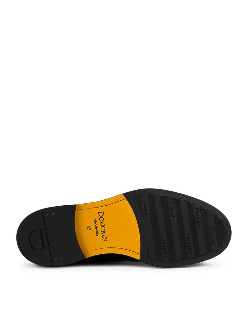 LEATHER LACE-UP DERBY SHOE