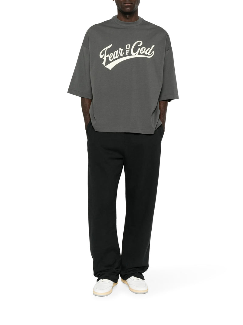 OVERSIZED T-SHIRT WITH FRONT LOGO PRINT