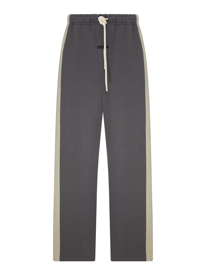 STRAIGHT LEG JOGGER PANTS WITH CONTRASTING SIDE BANDS