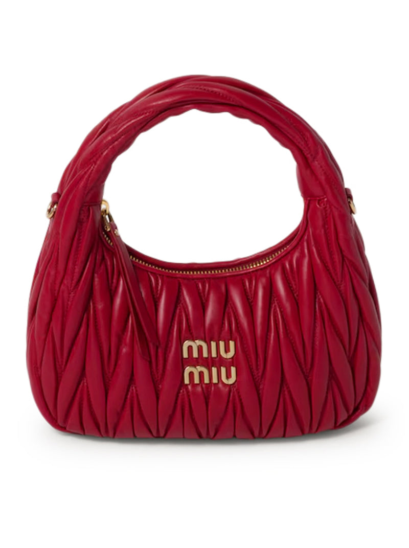 WANDER HOBO BAG IN MATELASSÉ NAPPA