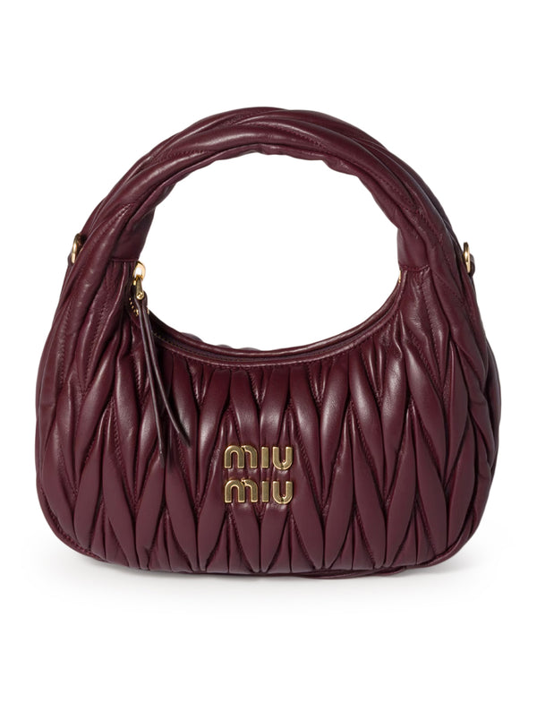 WANDER HOBO BAG IN MATELASSÉ NAPPA