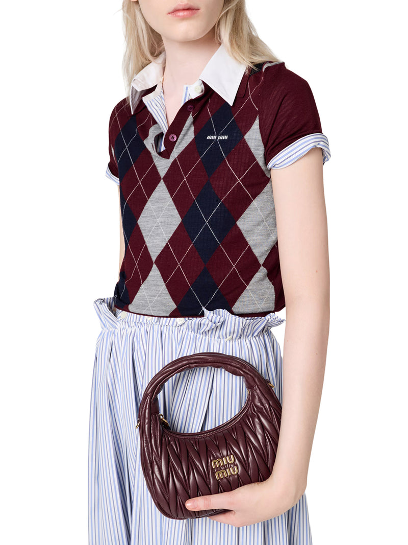 WANDER HOBO BAG IN MATELASSÉ NAPPA