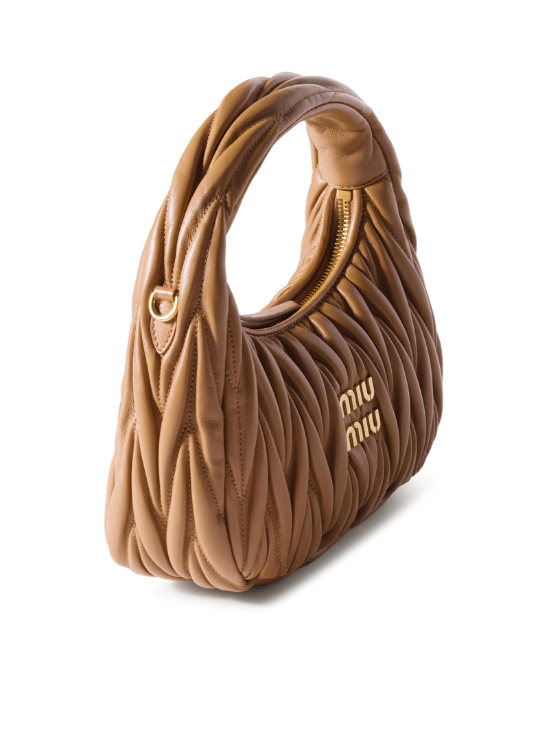 WANDER HOBO BAG IN MATELASSÉ NAPPA