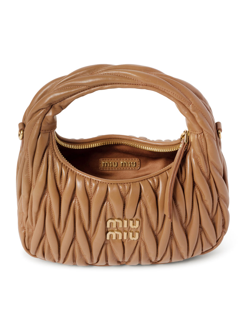 WANDER HOBO BAG IN MATELASSÉ NAPPA
