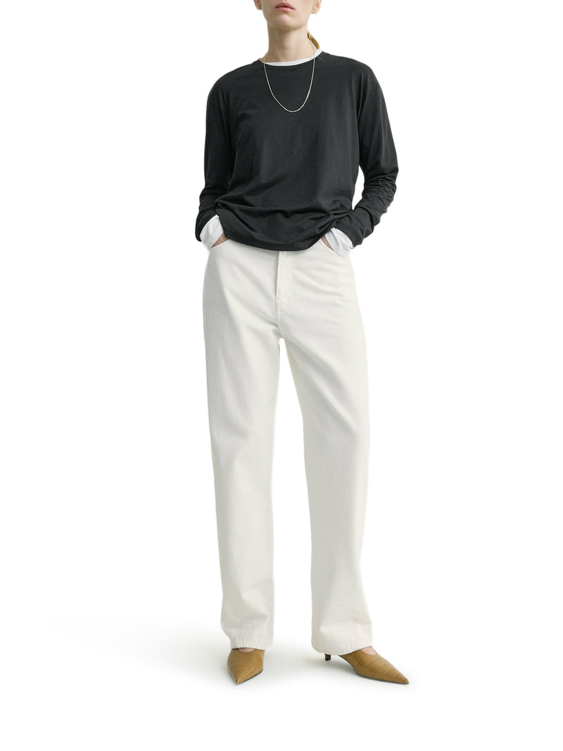 LONG-SLEEVED COTTON T-SHIRT