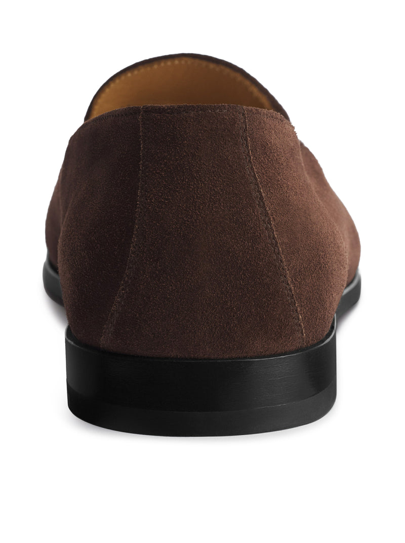 ANTIBES SUEDE CALFSKIN LOAFERS