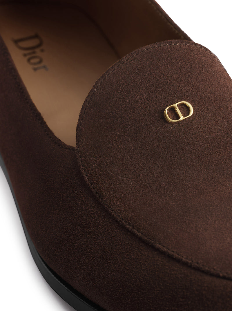ANTIBES SUEDE CALFSKIN LOAFERS