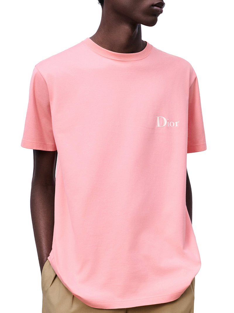 T-SHIRT WITH EMBROIDERY IN COTTON JERSEY