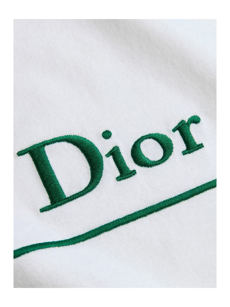 T-SHIRT WITH BOOK COVER EMBROIDERY, COMFORTABLE FIT