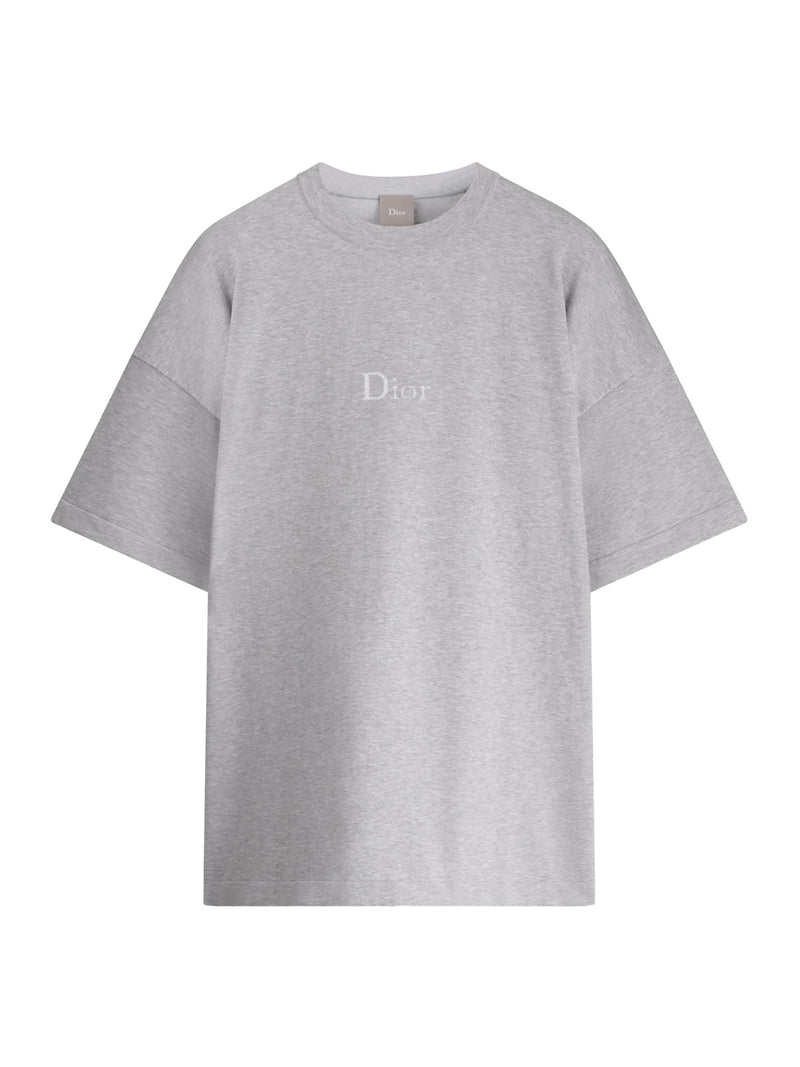 T-SHIRT WITH DIOR SIGNATURE OVERSIZED FIT
