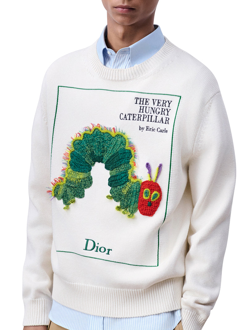 SWEATER WITH BOOK COVER EMBROIDERY
