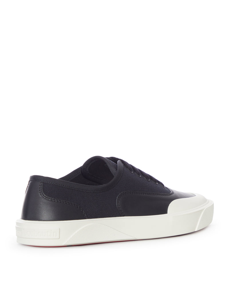 TACTICAL SKATE SNEAKERS IN CALFSKIN AND COTTON