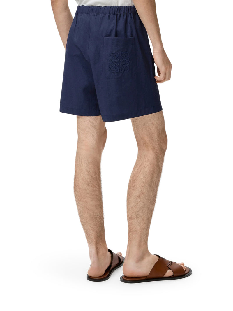 FLUID COTTON POPLIN SHORTS