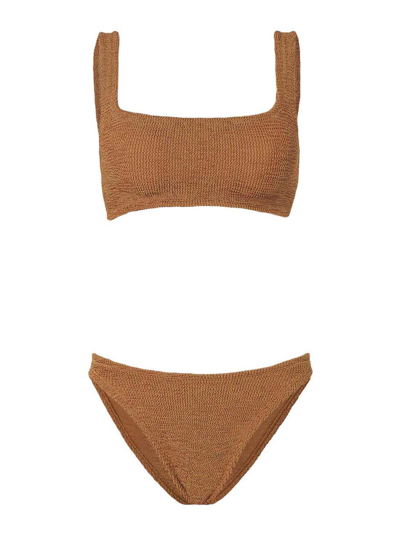 XANDRA BIKINI METALLIC COCOA