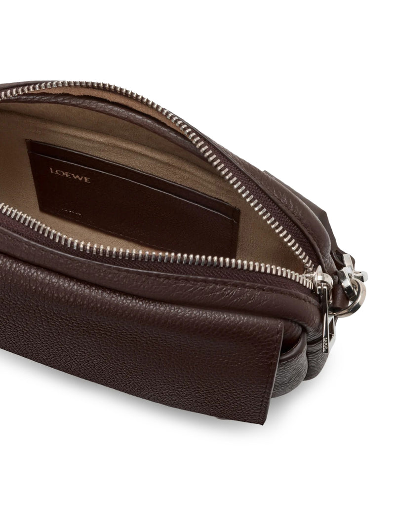 SMALL PEBBLE MESSENGER BAG IN SOFT GRAINED CALFSKIN