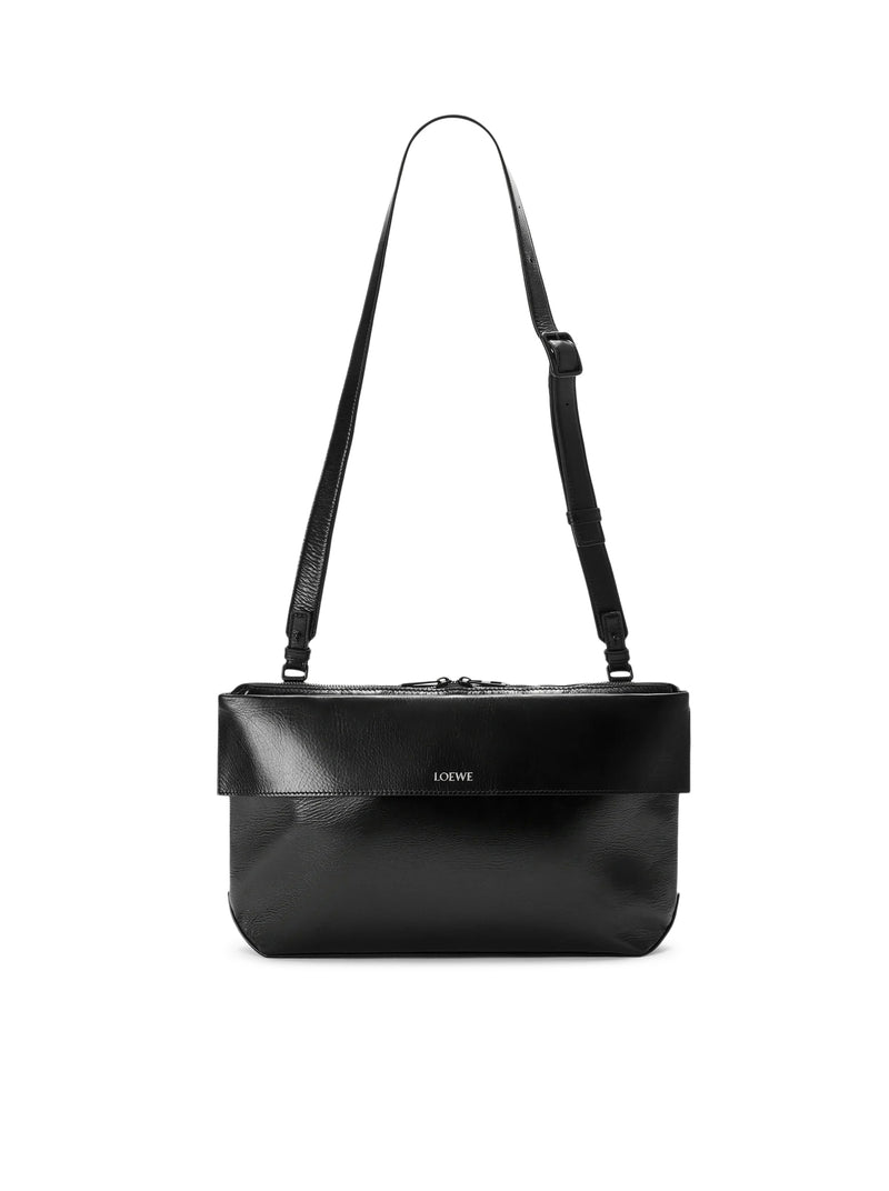 SMALL SWITCH TOTE BAG IN PAPER-EFFECT CALFSKIN AND SUEDE