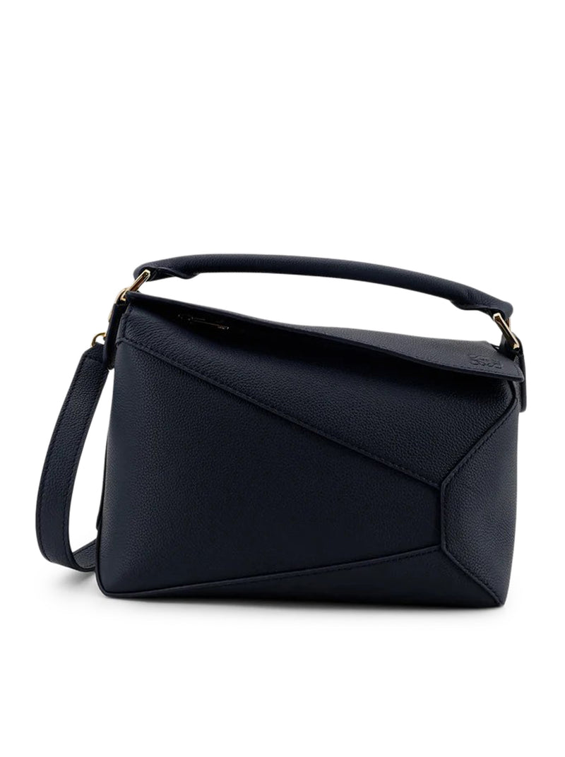 SMALL PUZZLE EDGE BAG IN GRAINED CALFSKIN