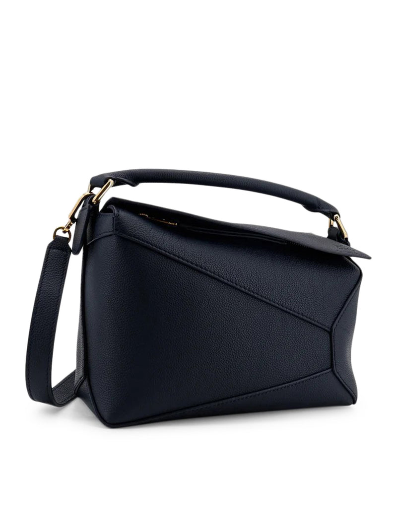 SMALL PUZZLE EDGE BAG IN GRAINED CALFSKIN