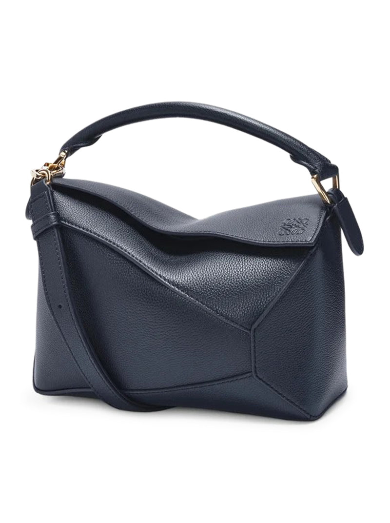 SMALL PUZZLE EDGE BAG IN GRAINED CALFSKIN