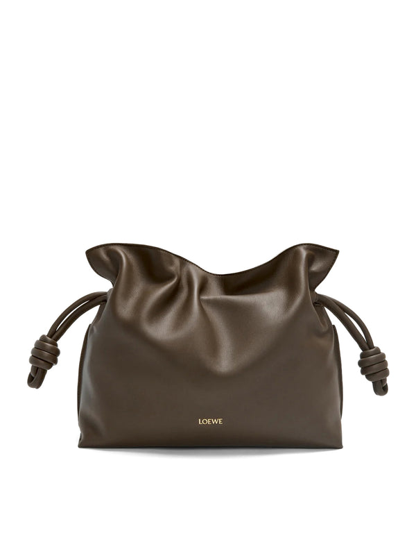 MEDIUM FLAMENCO CLUTCH BAG IN CALFSKIN NAPPA