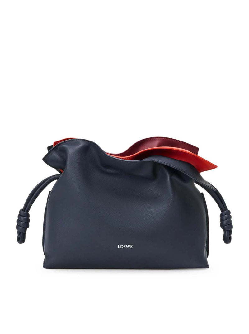 MEDIUM LAYERED FLAMENCO CLUTCH IN NAPPA CALFSKIN