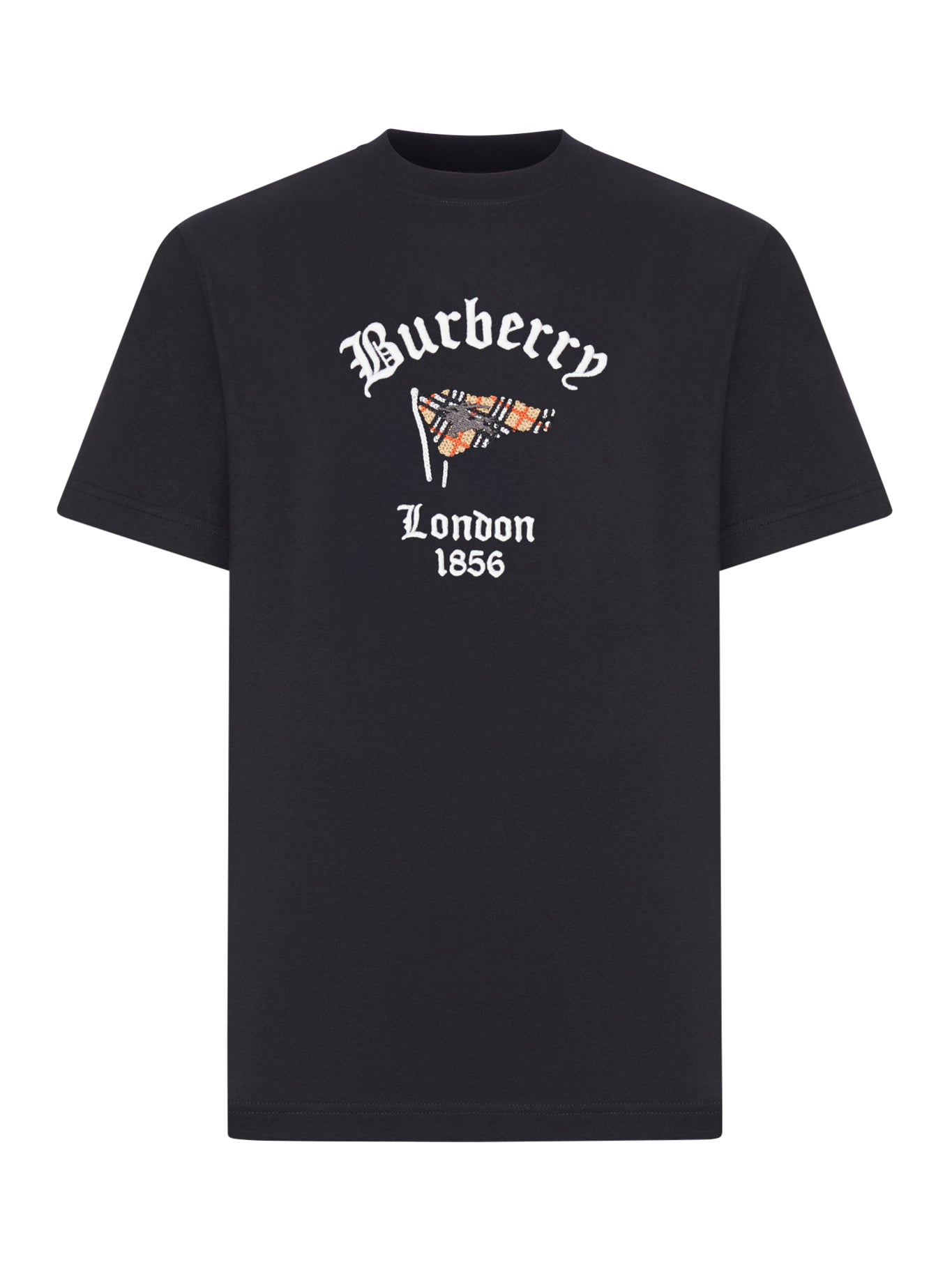 COTTON T-SHIRT WITH PRINTED BURBERRY LOGO – Suit Negozi Row