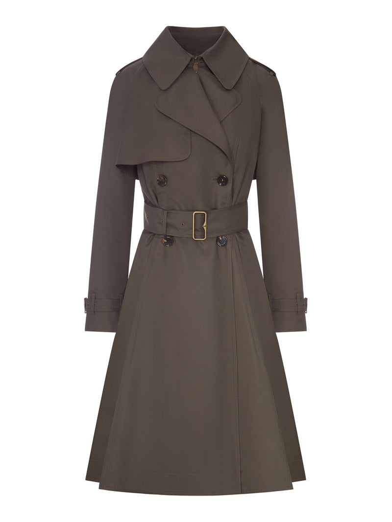 PEMBURY LONG GABARDINE TRENCH COAT