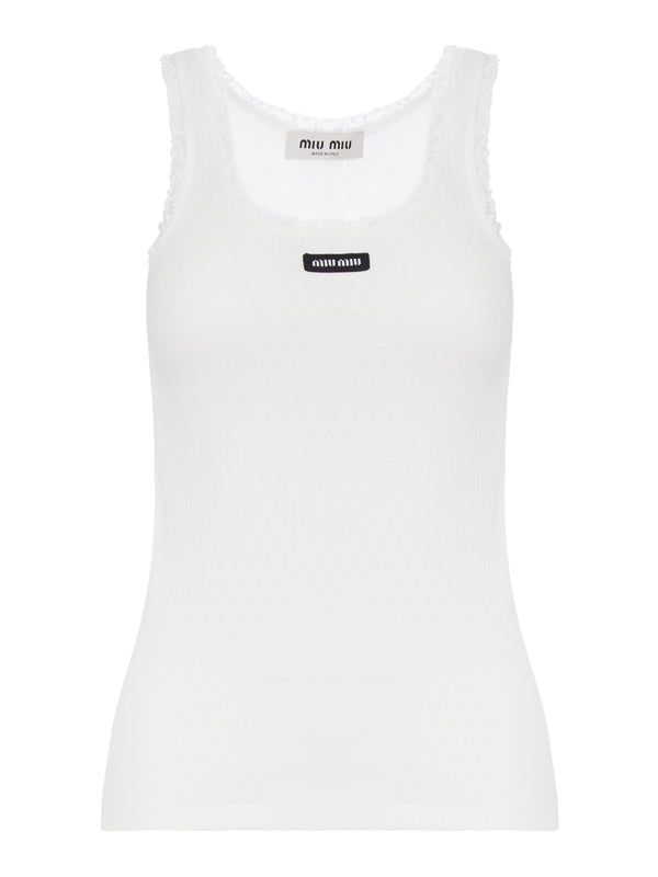 GARMENT-DYED COTTON TOP