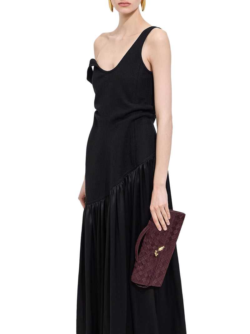 LET`S GO SUEDE CLUTCH