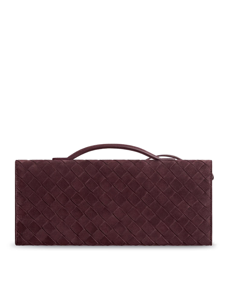 LET`S GO SUEDE CLUTCH