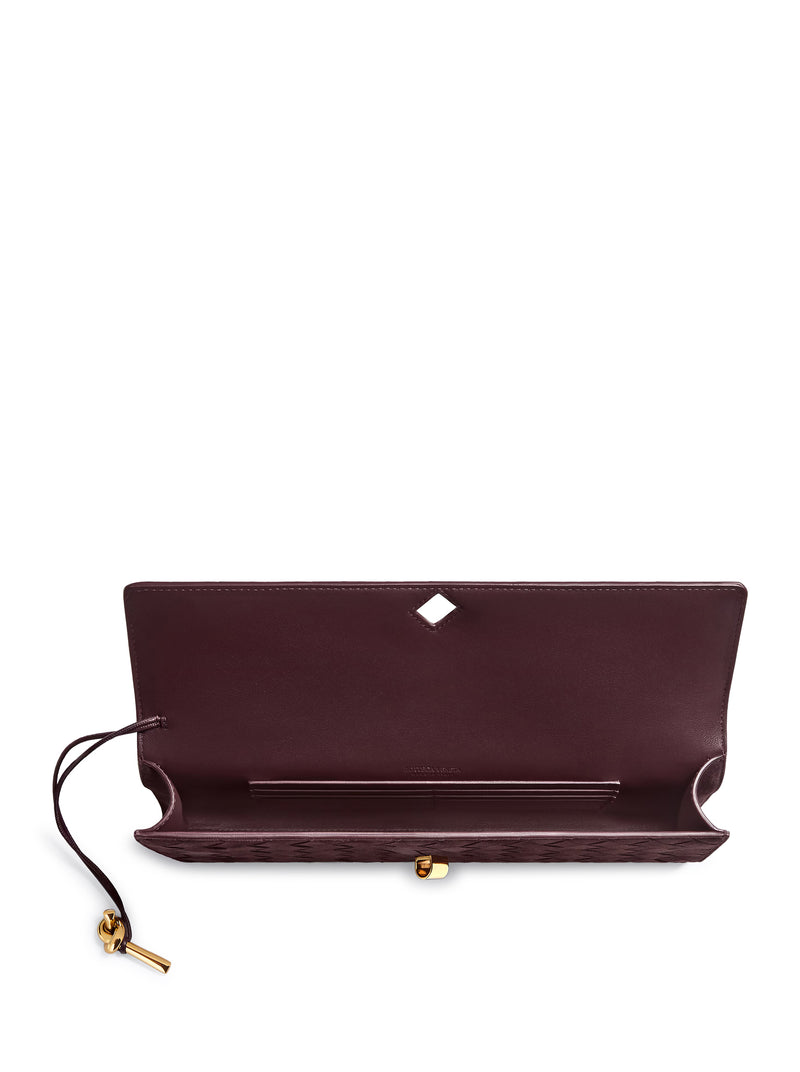 LET`S GO SUEDE CLUTCH