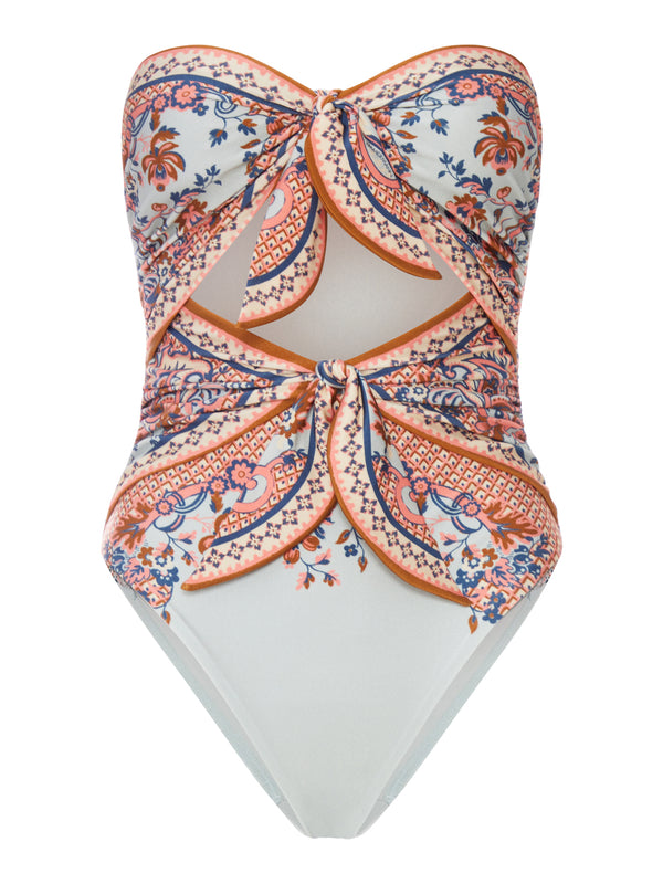 ASTER SCARF DETAIL SWIMSUIT