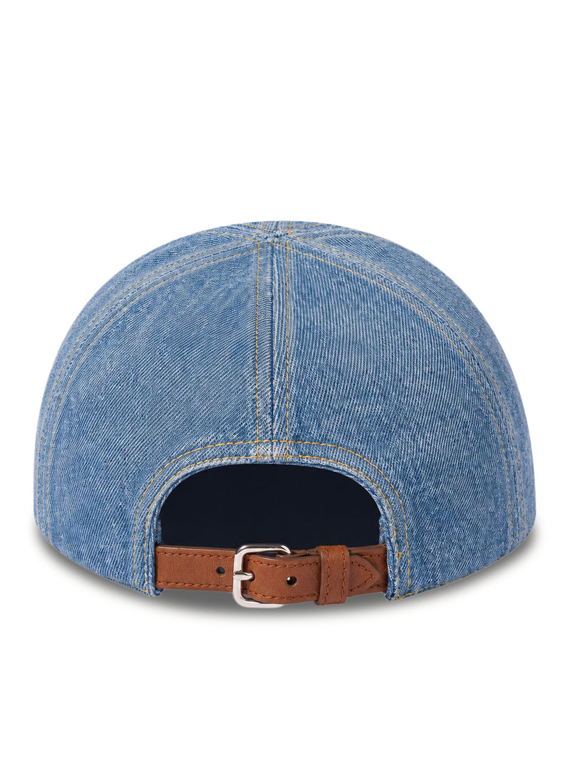 WASHED DENIM BASEBALL CAP