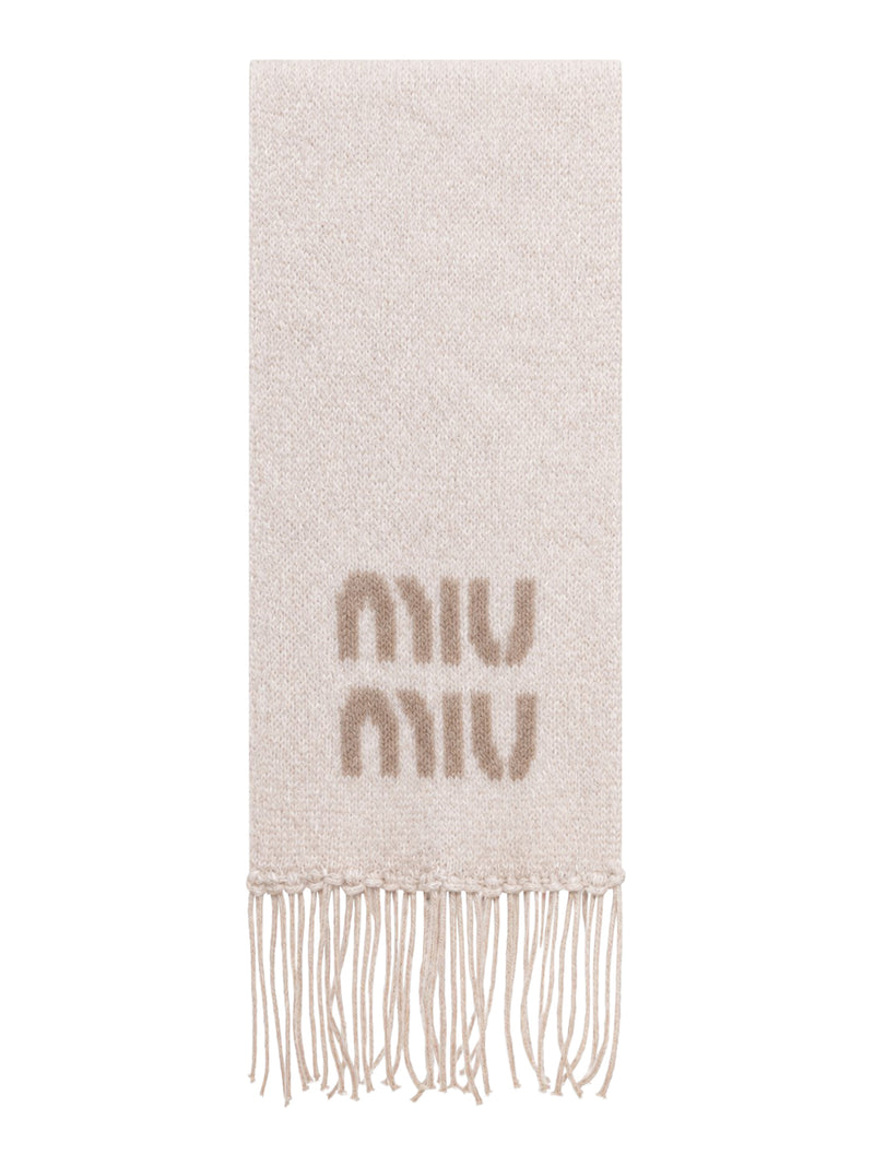 SCARF WITH LOGO