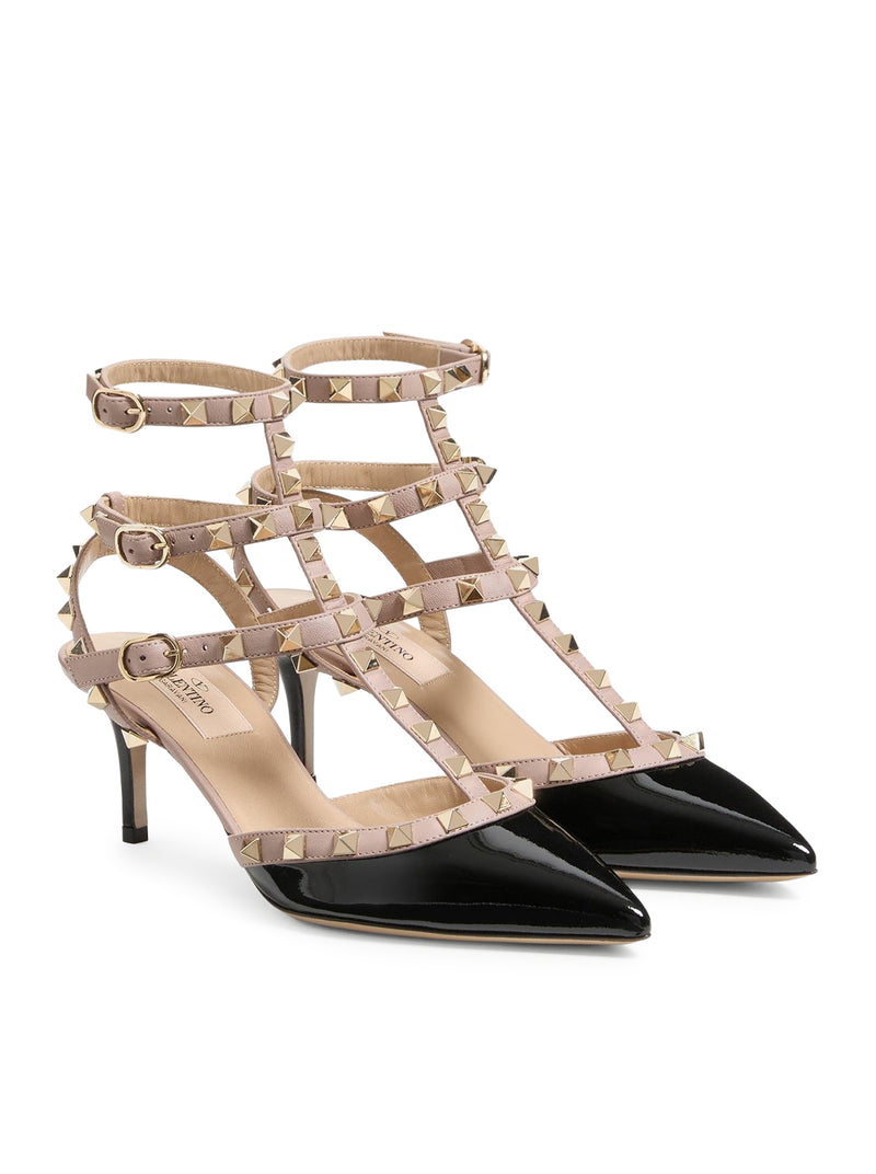 ROCKSTUD PUMPS WITH 65MM STRAPS