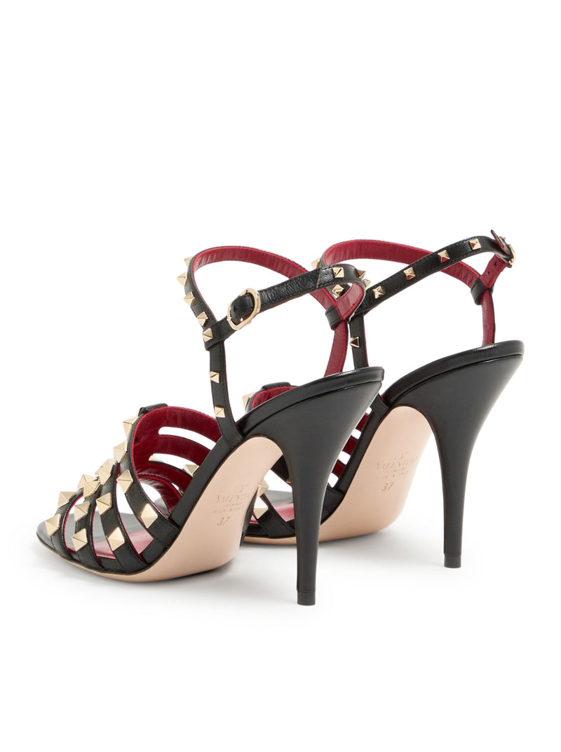 100MM ROCKSTUD KIDSKIN SANDAL