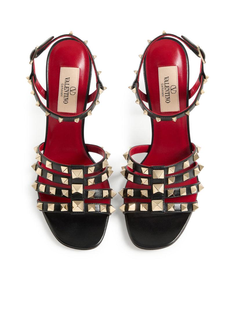 100MM ROCKSTUD KIDSKIN SANDAL