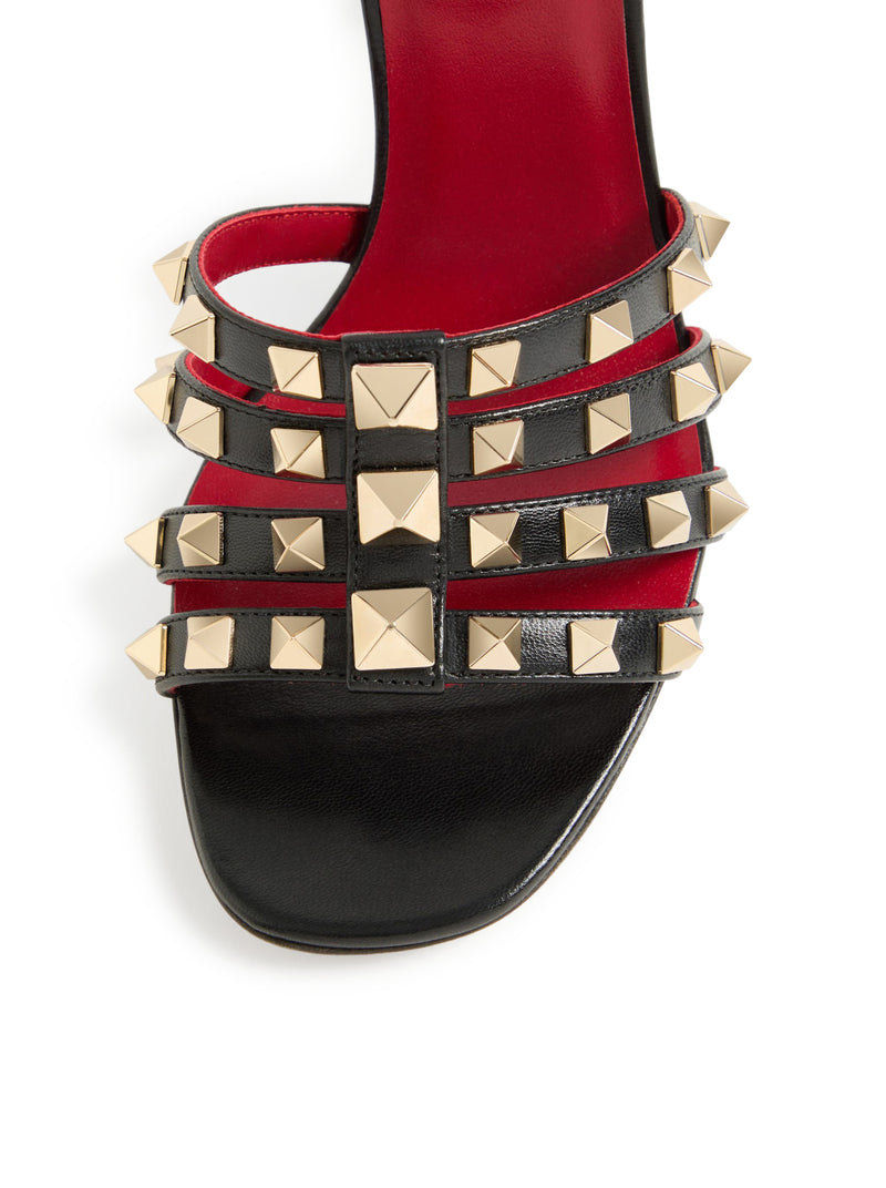 100MM ROCKSTUD KIDSKIN SANDAL