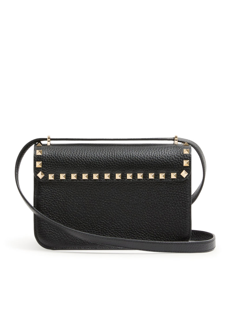 SMALL ROCKSTUD CALFSKIN SHOULDER BAG