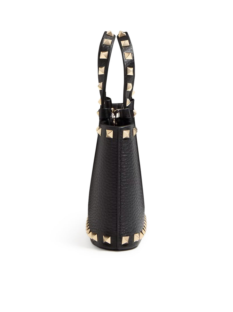 ROCKSTUD MINI CALFSKIN SHOPPING BAG