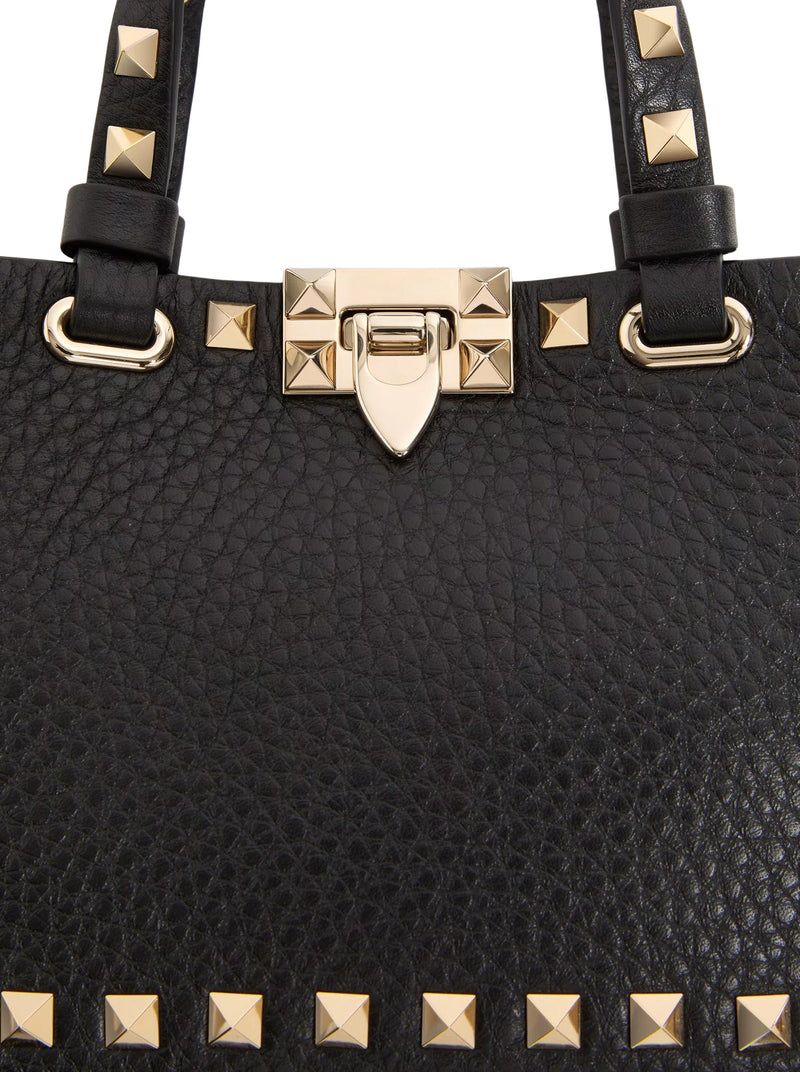 ROCKSTUD MINI CALFSKIN SHOPPING BAG