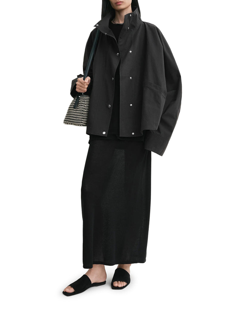 COTTON BLEND PARACHUTE JACKET