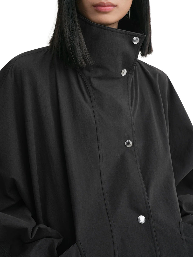 COTTON BLEND PARACHUTE JACKET
